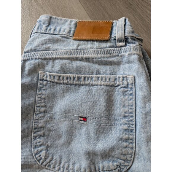 Tommy Hilfiger Womens Light Wash Denim Jeans Size 10 Cotton Casual Straight-Leg - Picture 6 of 6